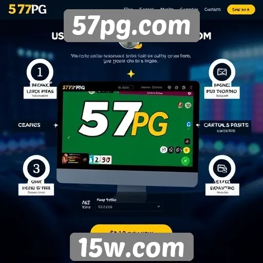 Análise das funcionalidades do site 57pg.com